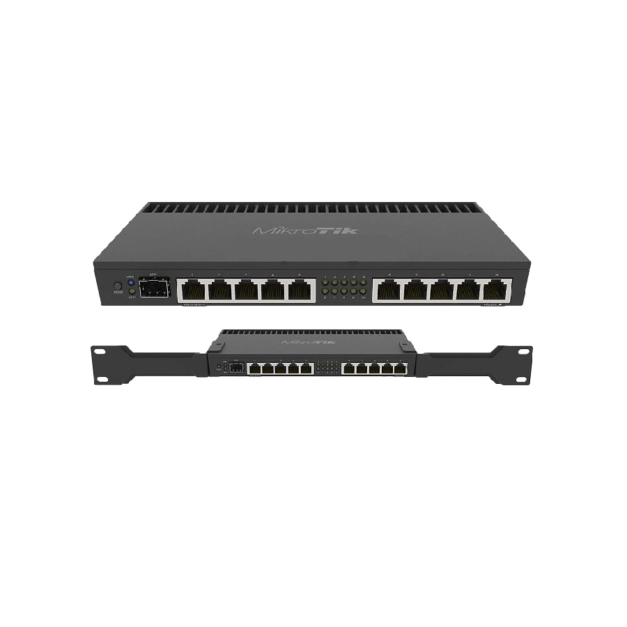 Маршрутизатор Mikrotik RB4011iGS+RM