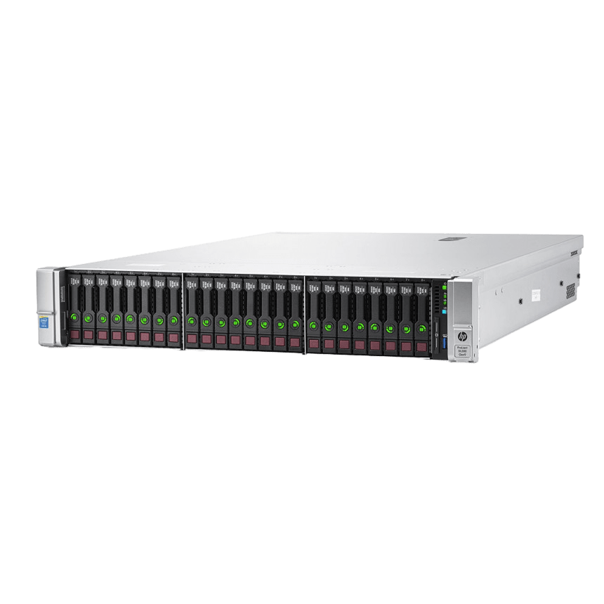 Сервер HP DL380 G9 noCPU 24хDDR4 softRaid iLo 2х1400W PSU Ethernet 4х1Gb/s 24х2,5" FCLGA2011-3