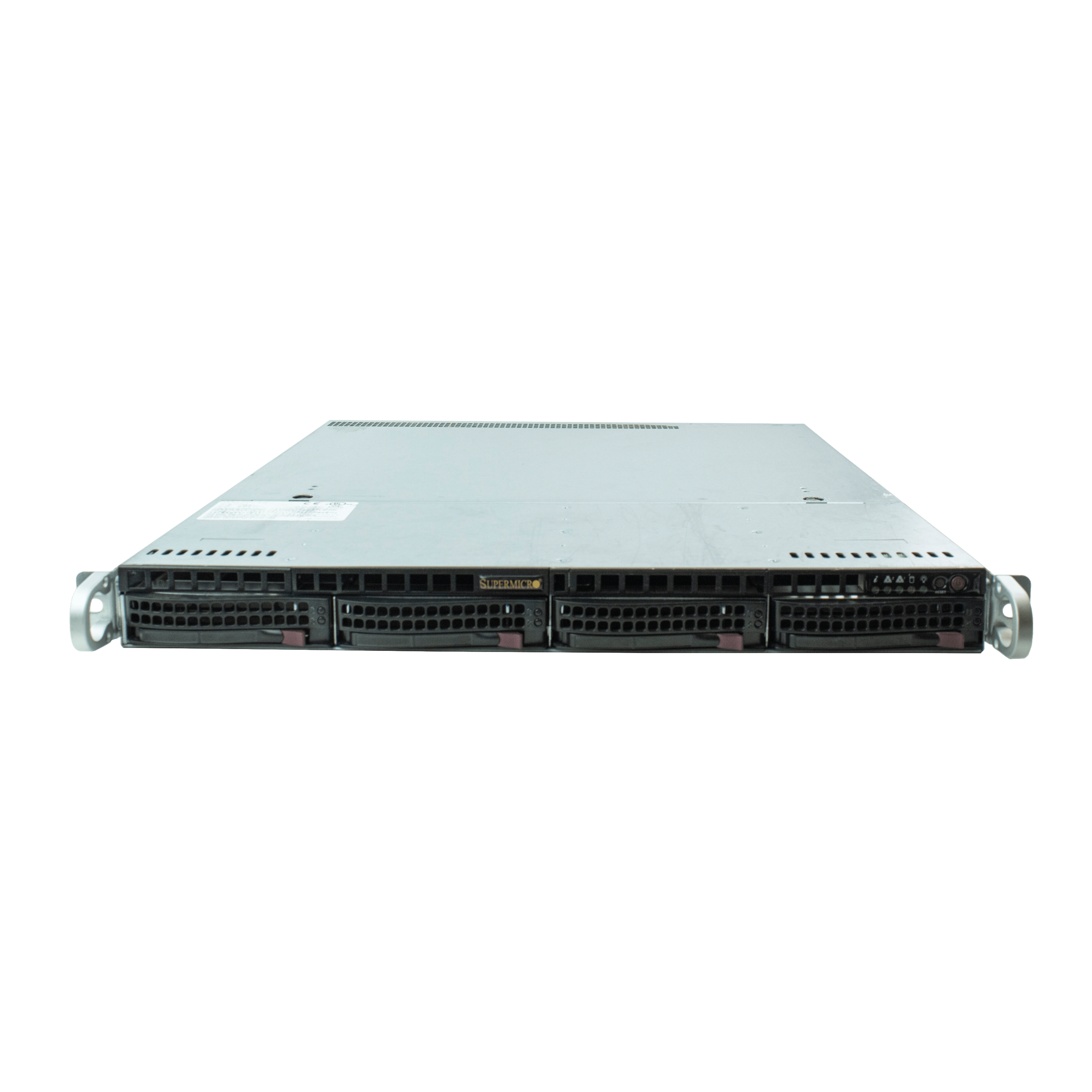 Сервер Supermicro SYS-6018R CSE-813 noCPU X10DRL-i 8хDDR4 softRaid IPMI 1х480W PSU Ethernet 2х1Gb/s 4х3,5" BPN SAS815TQ FCLGA2011-3