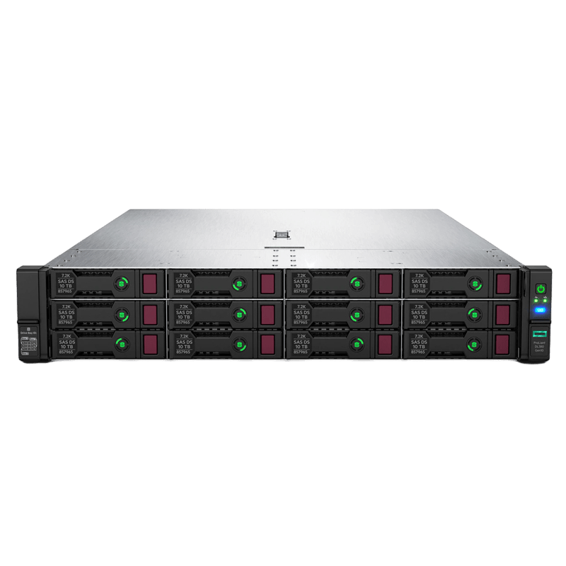 Сервер HP DL380 G10 noCPU - 24хDDR4 softRaid P816I-A iLo 2х800W PSU Ethernet 4х1Gb/s 12х3,5" EXP FCLGA3647