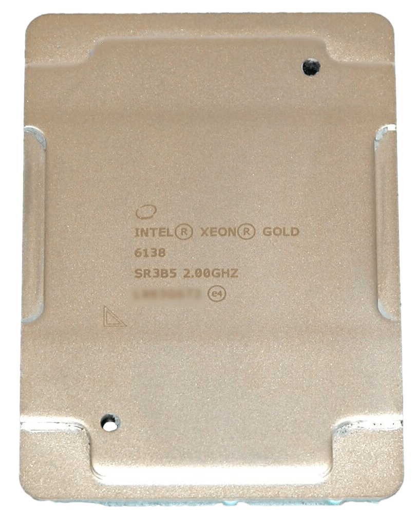 НЕ ИСПОЛЬЗОВАТЬ Процессор INTEL Б/У SILVER 6138  2,0GHz LGA3647