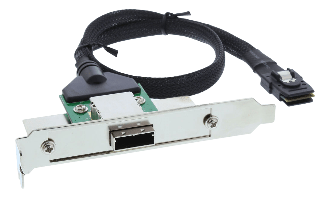 Кабель Supermicro CBL-0167L-LP SFF8087 - SFF8088 переходник 0,5м