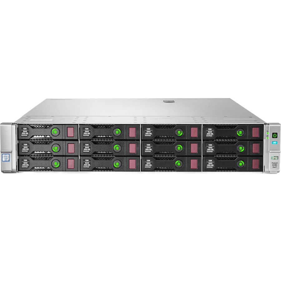 Сервер HP DL380 G9 noCPU 24хDDR4 P440ar 2Gb iLo 2х1400W PSU 530FLP 2x40Gb/s + Ethernet 4х1Gb/s 12х3,5" FCLGA2011-3