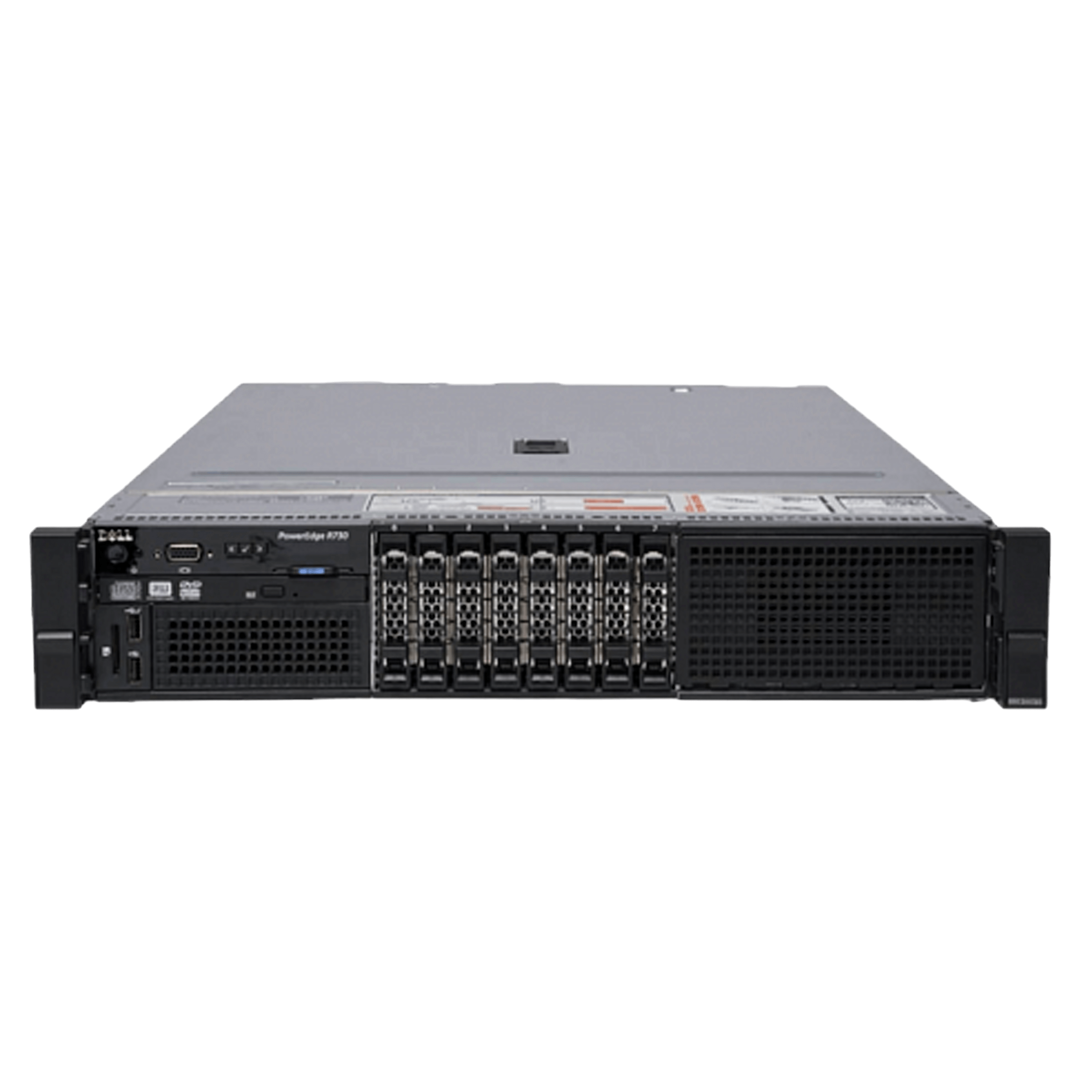 Сервер Dell PowerEdge R730 noCPU 24хDDR4 H730 iDRAC 2х750W PSU SFP+ 2x10Gb/s + Ethernet 2х1Gb/s 8х2,5" FCLGA2011-3