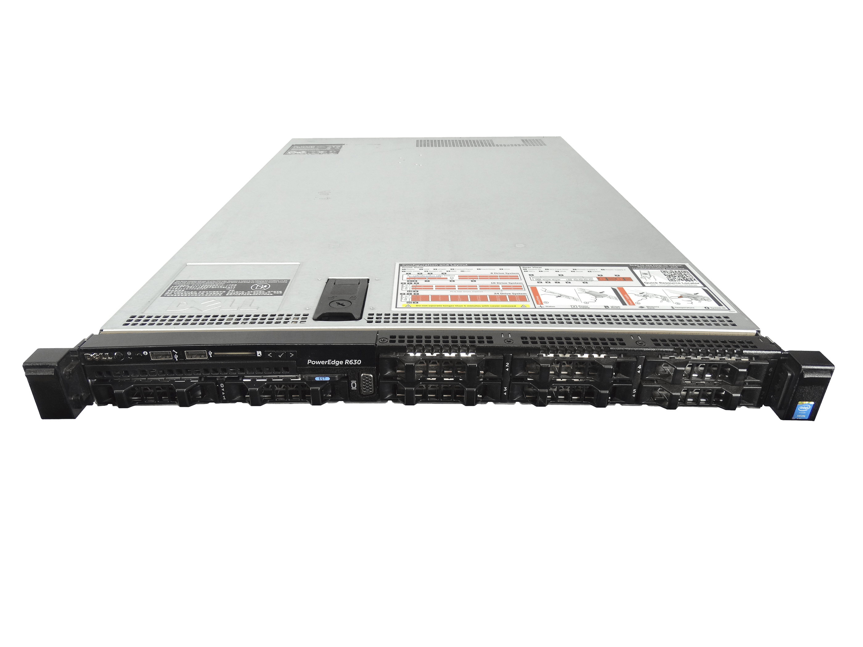 Сервер DELL R630 8x2.5 RAID H730p mini 2x Riser PSU 2x750W