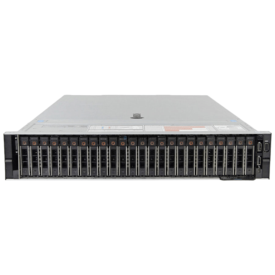 Сервер DELL R740XD 24x2.5 (no back basket 2.5)controller is missing(NO RAID) 1xRiser PSU 2x750W