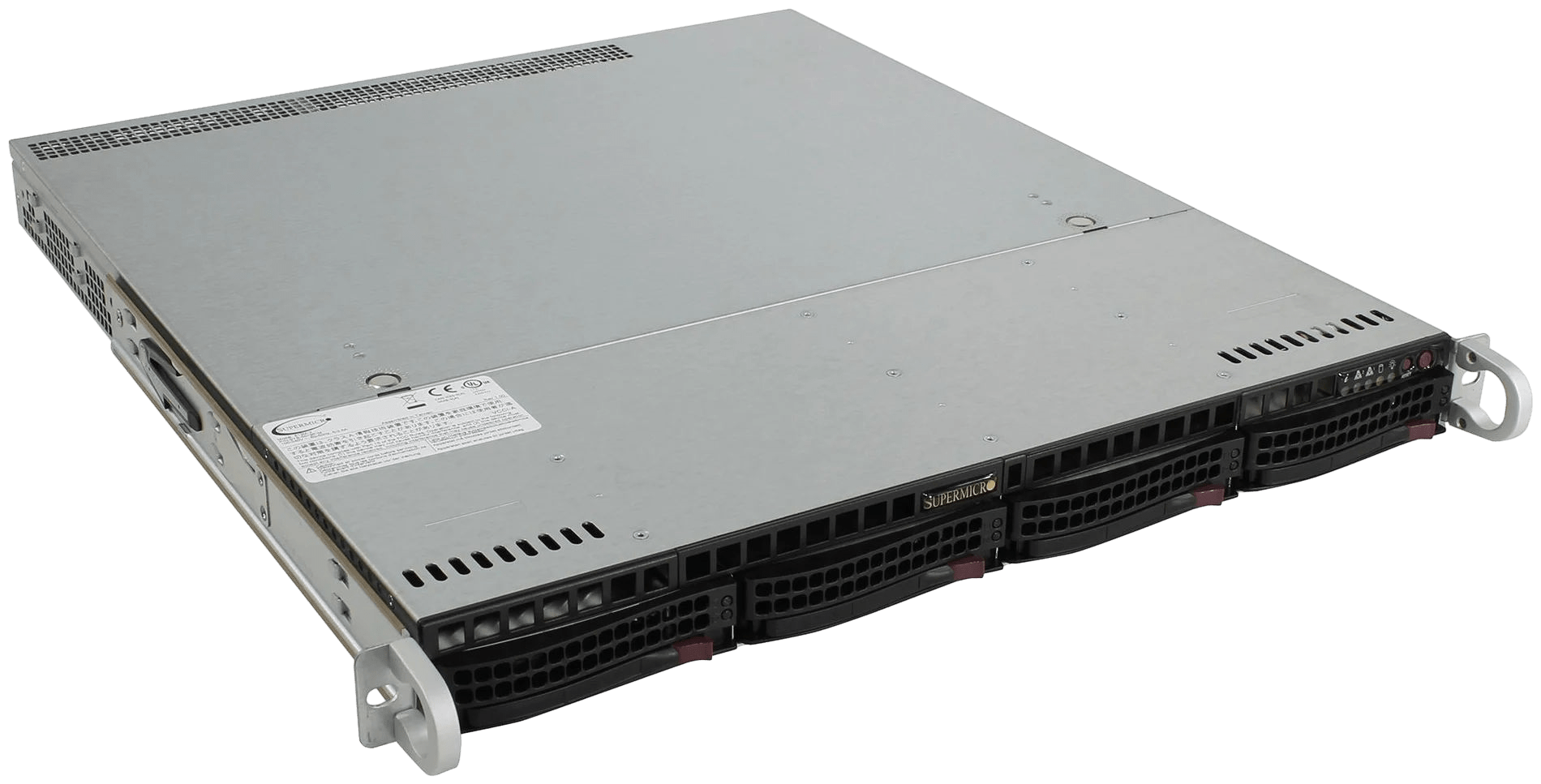 Сервер Supermicro SYS-1028U CSE-119U noCPU X10DRU-i+ 24хDDR4 softRaid IPMI 2х1000W PSU AOC-URN2-i4GXS 2x10Gb/s + 2х10Gb/s 10х2,5" EXP SAS3-116EL1 FCLG