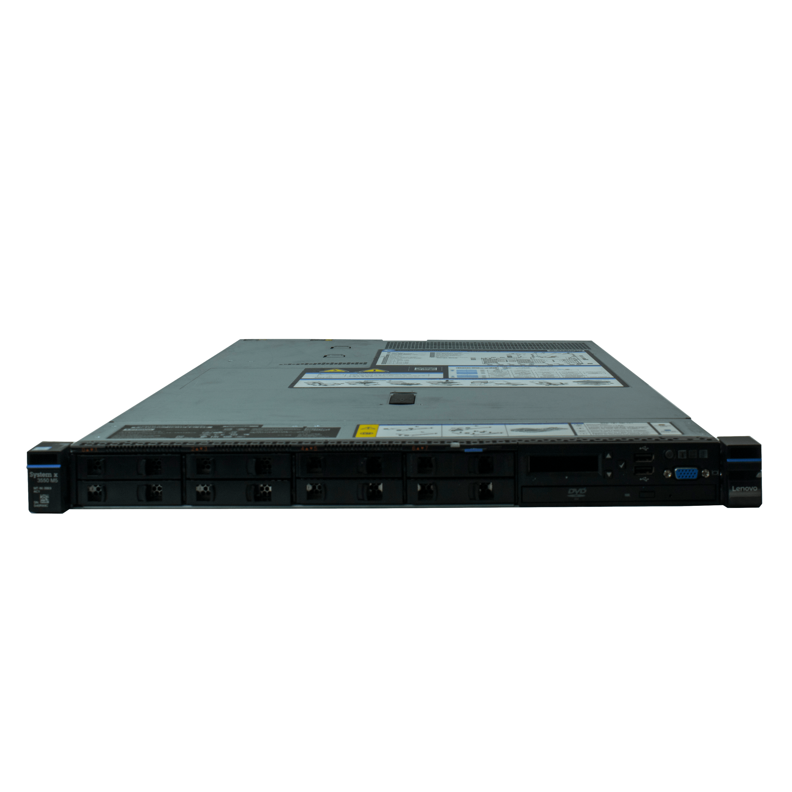 Сервер Lenovo x3550 M5 noCPU 24хDDR4 softRaid IMM 2х550W PSU Ethernet 4х1Gb/s 8х2,5" FCLGA2011-3