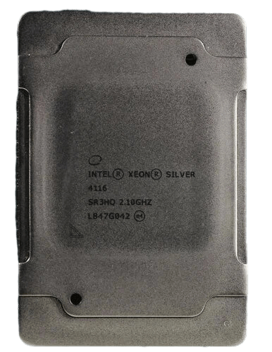 НЕ ИСПОЛЬЗОВАТЬ Процессор Intel Xeon 4116 Silver (12/24 2,1Ghz-3GHz 16,5MB) FCLGA3647