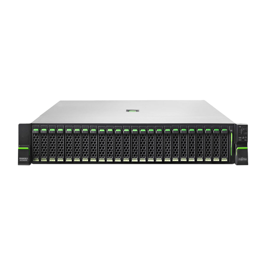 Сервер Fujitsu Primergy RX2540 M4 noCPU 24хDDR4 softRaid iRMC 2х800W PSU I357-T4 4х1Gb/s 24х3,5" FCLGA3647