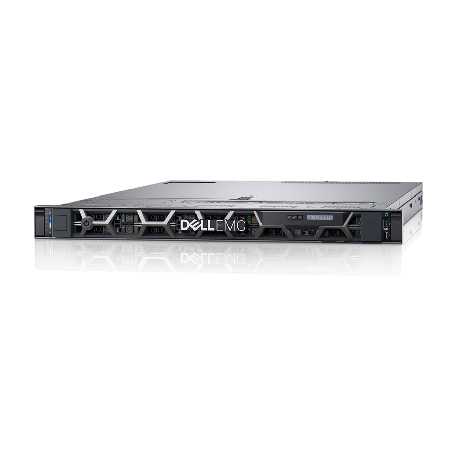 Сервер Dell PowerEdge R640 noCPU 24хDDR4 softRaid iDRAC 2х750W PSU Ethernet 4х1Gb/s 10х2,5" FCLGA3647