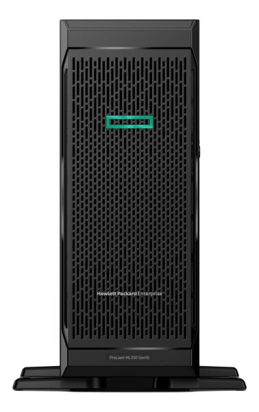 Сервер HP ML350 Gen10 noCPU - 24хDDR4 P408i iLo 2х800W PSU HPE 369i 4х1Gb/s 12х3,5" FCLGA3647