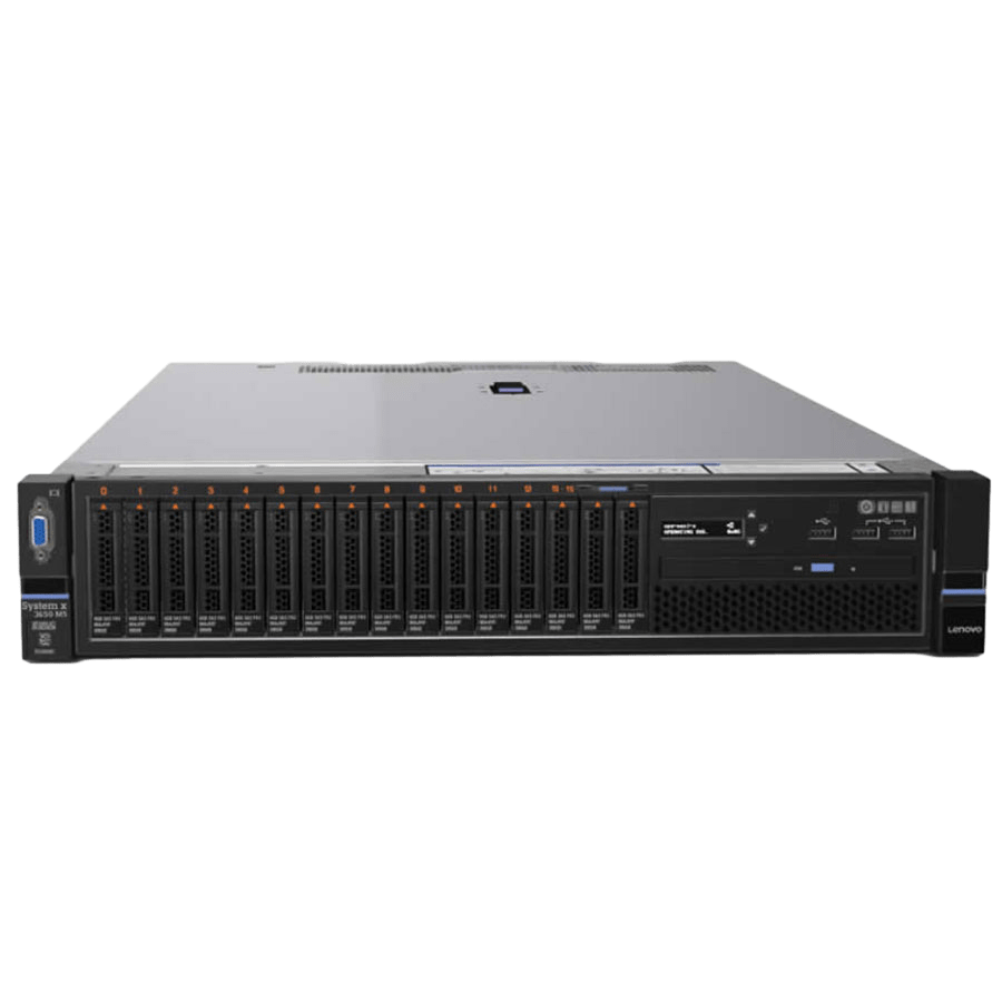 Сервер IBM x3650 M5 noCPU 24хDDR4 M5210 IMM 2х750W PSU Ethernet 4х1Gb/s 16х2,5" FCLGA2011-3