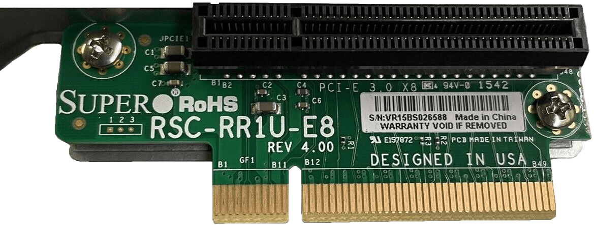 Райзер карта Supermicro RSC-RR1U-E8 Left universal