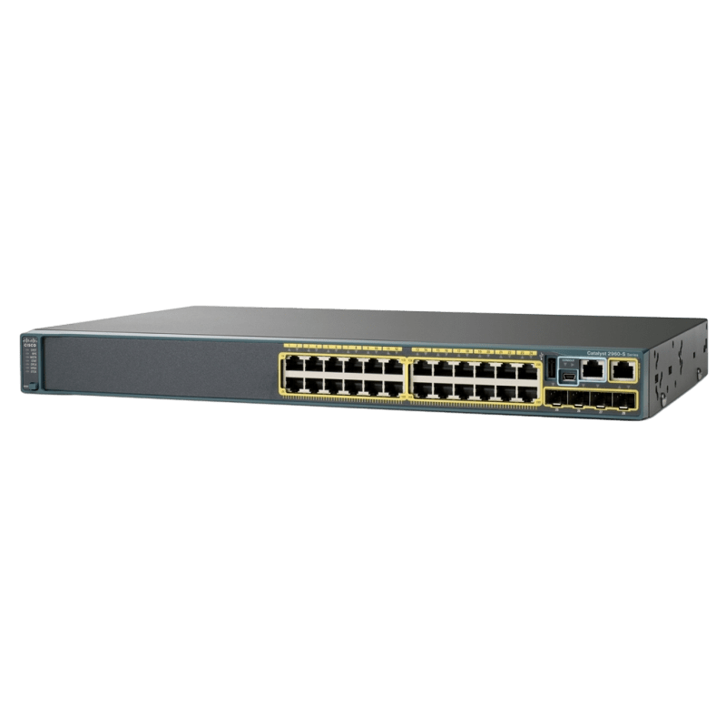 Коммутатор Cisco WS-C2960S-24PS-L