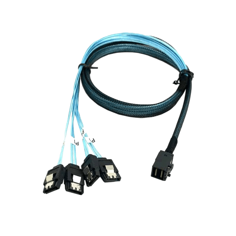 Кабель Supermicro CBL-0294L-02 SFF8087 - 4xSATA+8PIN(SGPIO) Crossover Cable 0.58м