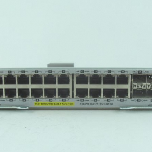 Модуль HPE Aruba J9990A —  10/100/1000BASE-T PoE+ / 4- 1G/10GbE SFP+ MACsec v3 zl2
