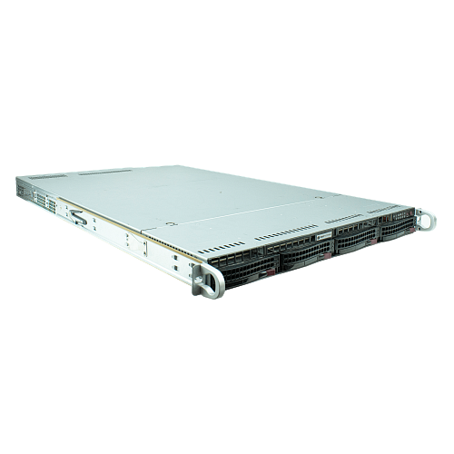 Сервер Supermicro SYS-6019P-MTR CSE-813M noCPU X11DPL-i 8хDDR4 softRaid IPMI 1х350W PSU Ethernet 2х1Gb/s 4х3,5" BPN SAS3-815TQ FCLGA3647