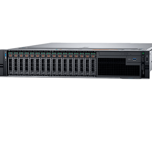 Сервер Dell PowerEdge R740 noCPU - 24хDDR4 PERC H330 iDRAC 2х750W PSU Ethernet 4х1Gb/s 8х2,5" FCLGA3647