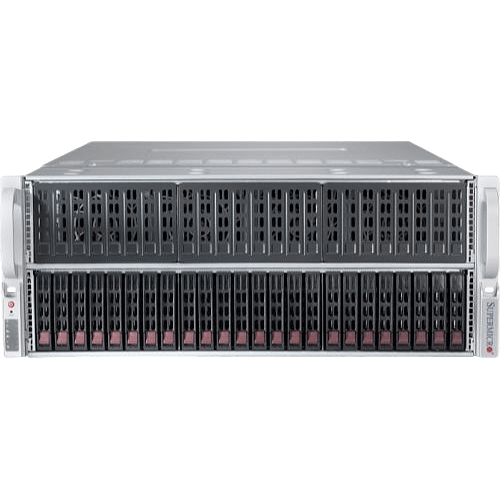Сервер SUPERMICRO 24x2.5 CSE-418 X10DRG-OT+ BPN-SAS3-216A 8xCable GPU 1xRiser(X9DRG-O) PSU 4x1600W