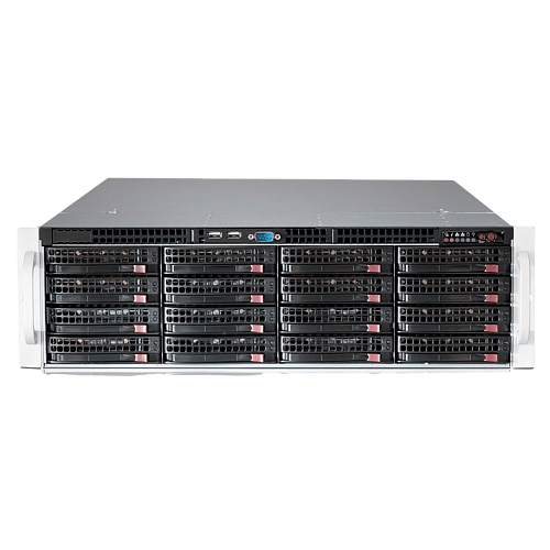 Сервер Supermicro SYS-6038R CSE-836 noCPU X10DRI 16хDDR4 softRaid IPMI 2х800W PSU Ethernet 2х1Gb/s 16х3,5" noBPN FCLGA2011-3