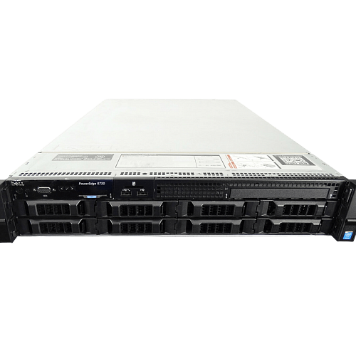 Сервер Dell PowerEdge R730 noCPU 24хDDR4 H730 iDRAC 2х495W PSU Ethernet 4х1Gb/s 8х3,5" FCLGA2011-3