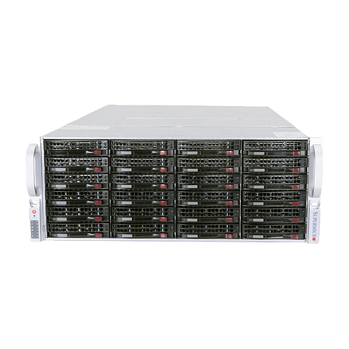 Сервер Supermicro SYS-6048R CSE-847 noCPU X10DRH-C 16хDDR4 softRaid IPMI 2х1280W PSU Ethernet 2х1Gb/s 36х3,5" EXP SAS3-846EL1 2х2,5" FCLGA2011-3